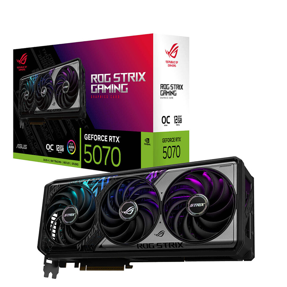 Asus ROG Strix GeForce RTX 5070 12GB GDDR7 OC Edition
