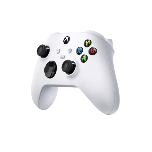Microsoft Xbox Robot White — vue latérale