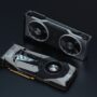 Carte graphique NVIDIA RTX gros plan