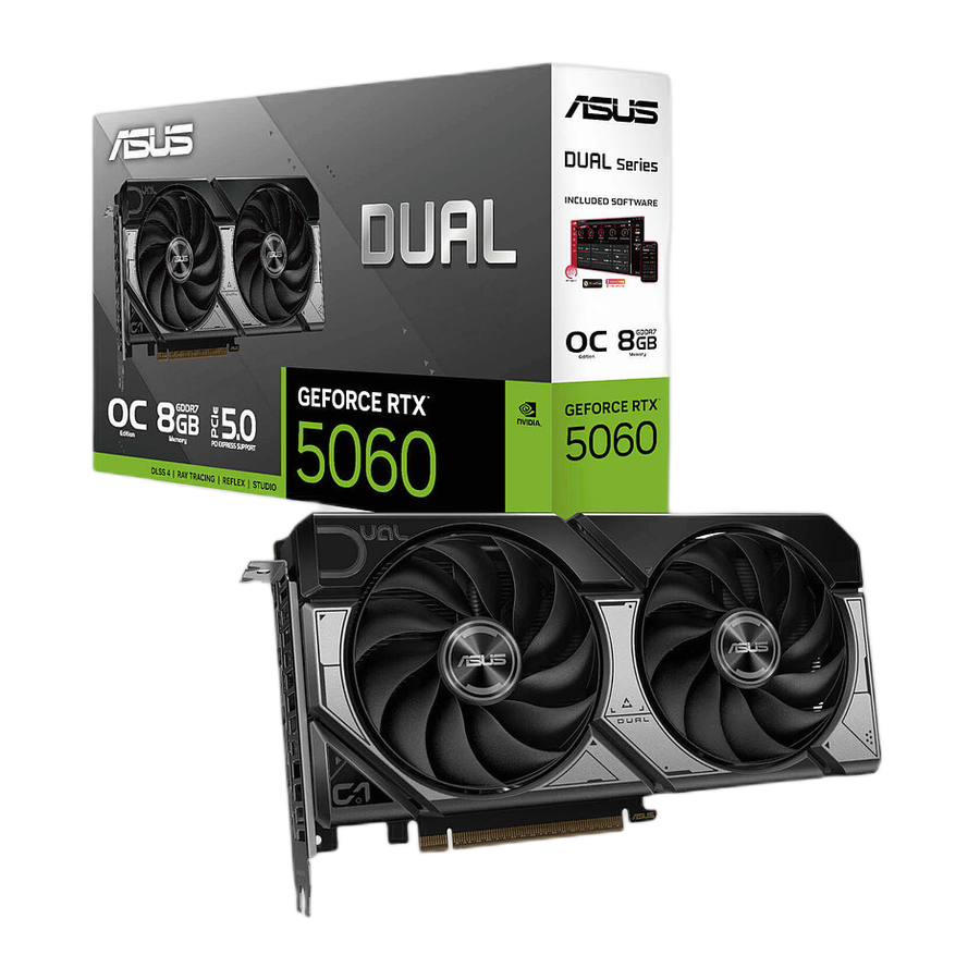 Asus DUAL RTX 5060 8GB GDDR7 OC