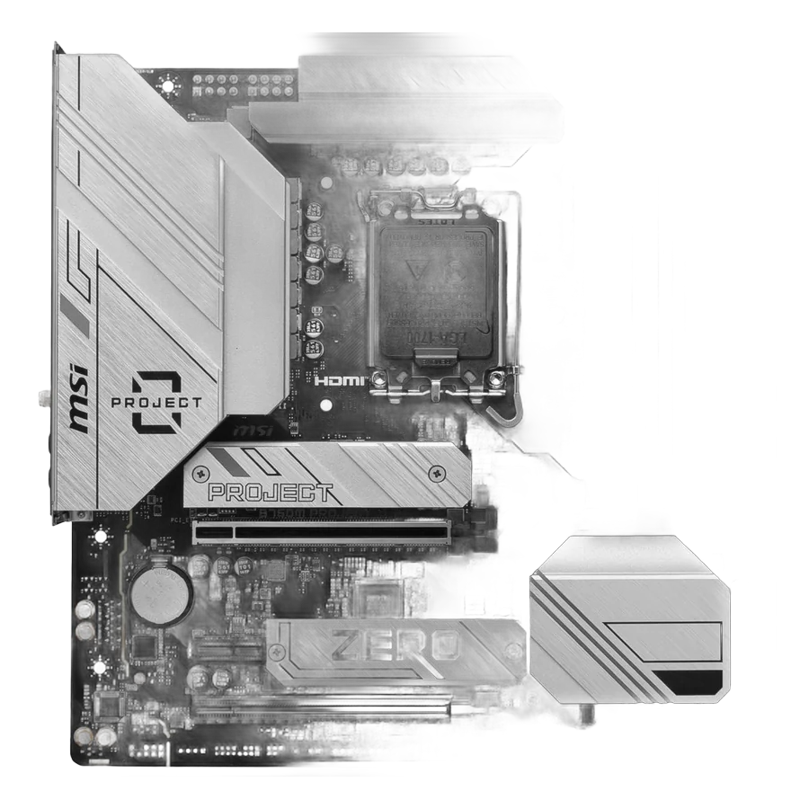 MSI B760M PROJECT ZERO