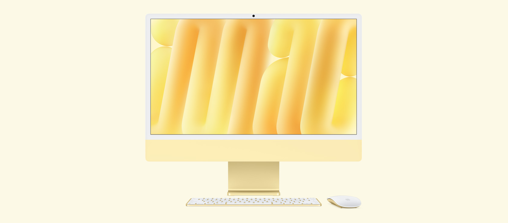 Apple IMAC 24′ M4 16Go 256Go – Jaune
