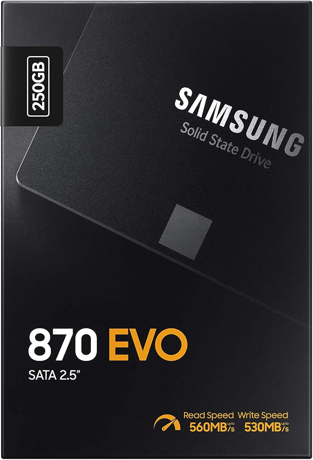 Samsung 870 EVO 250 Go — détails