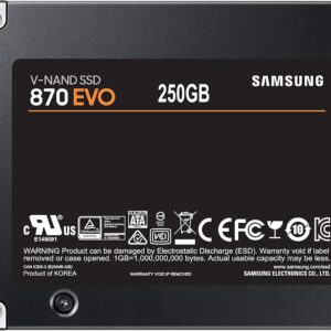 Disque dur SSD Samsung 870 EVO 250 Go – photo 2