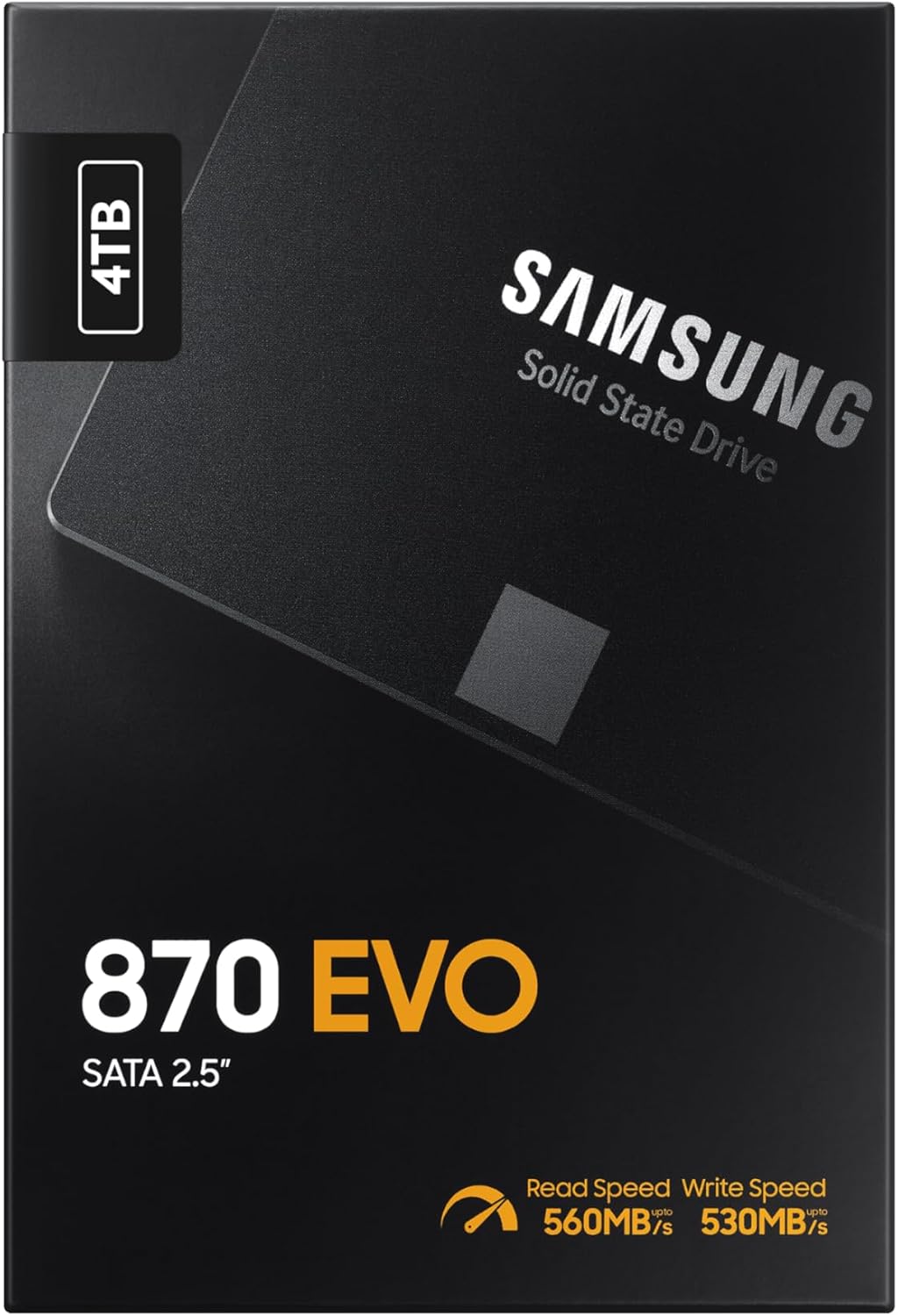 Samsung 870 EVO 4 To — détails