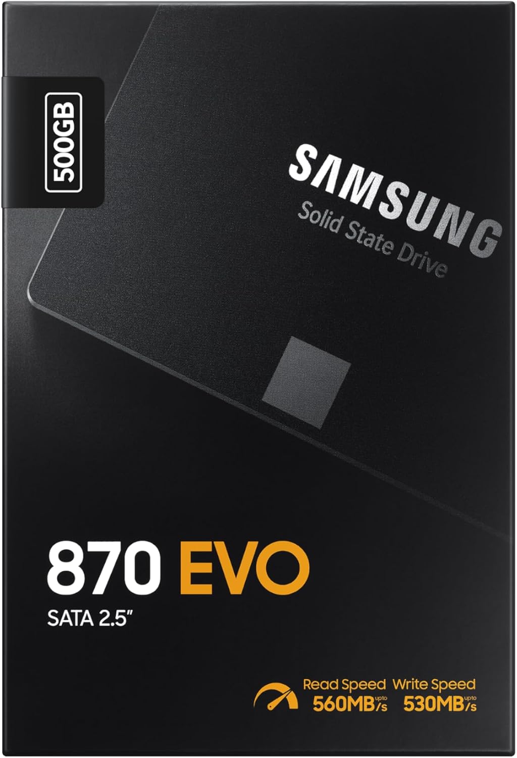 Samsung 870 EVO 500 Go — détails