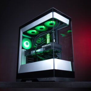 PC Gamer THOR V1 Razox avec RTX 5080 et éclairage vert