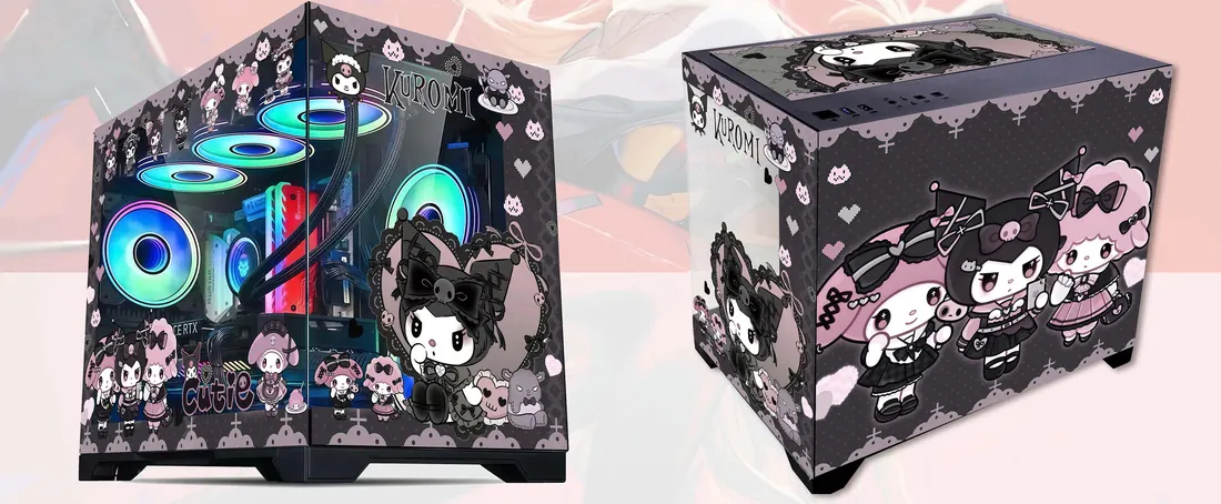 Tour PC gaming précommande Razox — Kuromi — Cutie Gothique